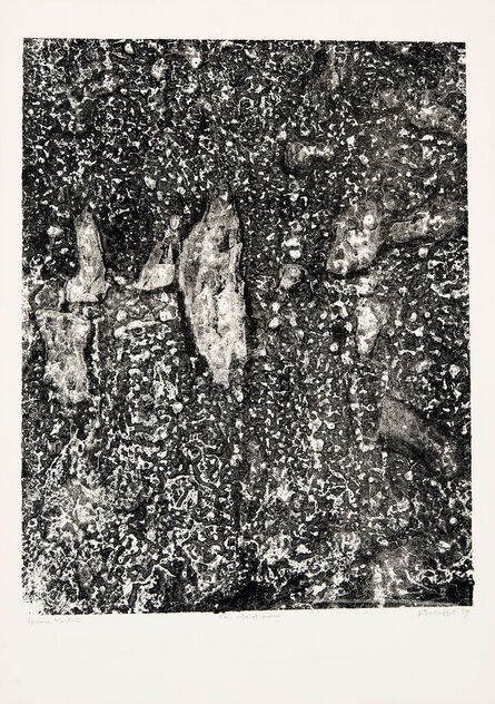 Jean Dubuffet, ‘Eau vive et pierres’, 1959