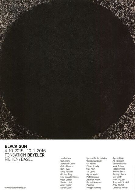 Richard Serra, ‘Black Sun’, 2015