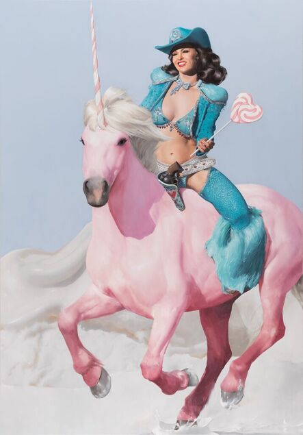 Will Cotton, ‘The  Cowgirl’, 2023