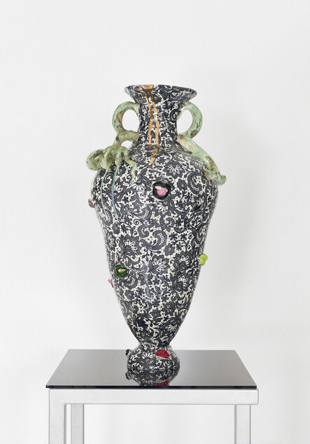 Roxanne Jackson, ‘Snake Lace Vase’, 2021