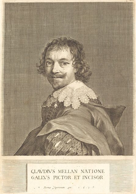 Claude Mellan, ‘Self-Portrait’, 1635