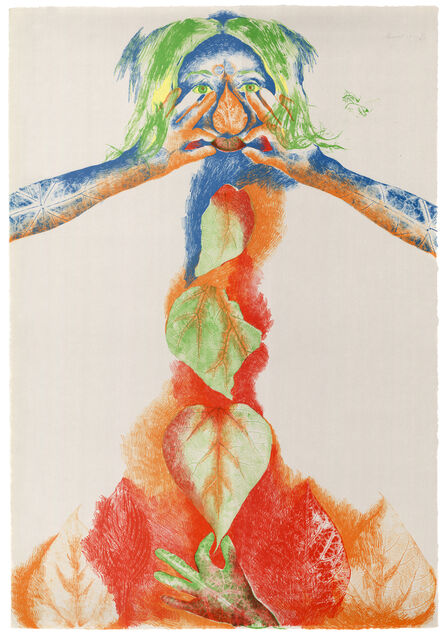 Marisol, ‘Catalpa Maiden About to Touch Herself’, 1973