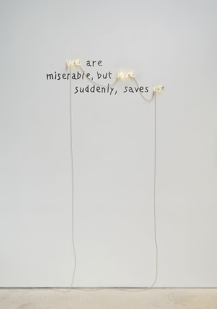 Laurent Pernot, ‘We are miserable, but love, suddenly, saves us’, 2022