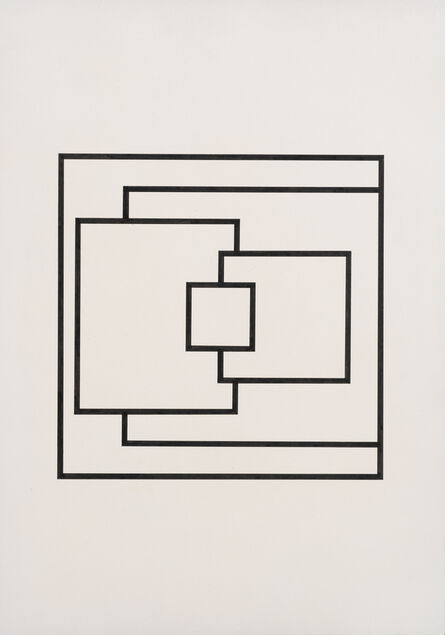 Mario Ballocco, ‘Stratificazione con effetto di profondità da cui la forma’, 1960