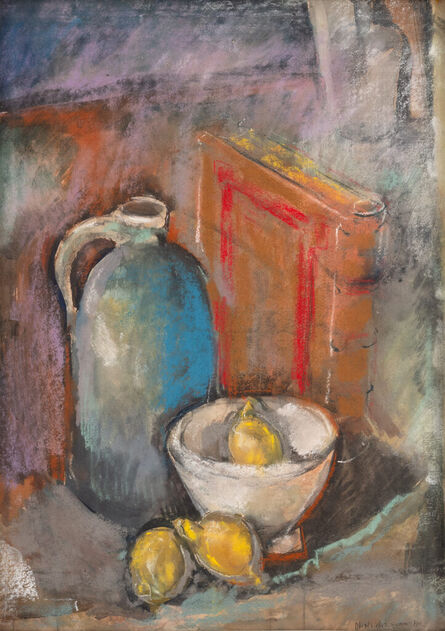 Max Weber, ‘Still Life with Blue Bottle’, 1911