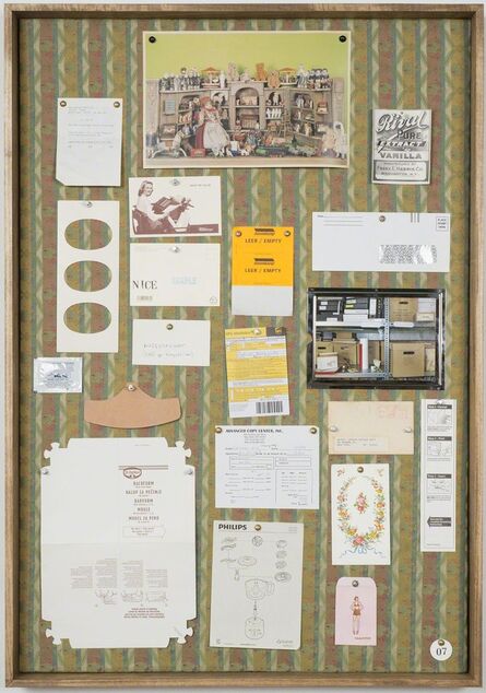 Christine Hill, ‘Musterbrett (Sample Board) 07’, 2012