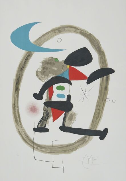 Joan Miró, ‘Arlequin Circonscrit’, 1973