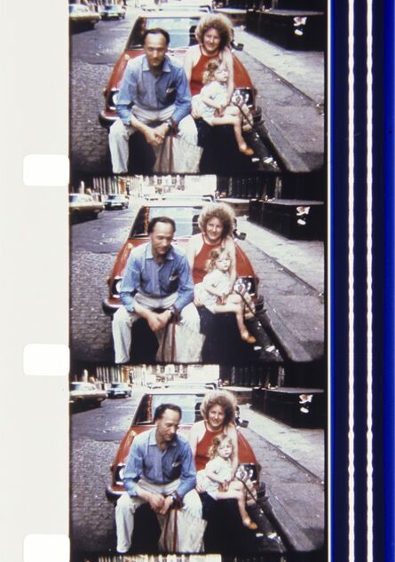 Jonas Mekas, ‘Jonas with Hollis and Oona, Wooster Street, Soho, 1977’, 2013