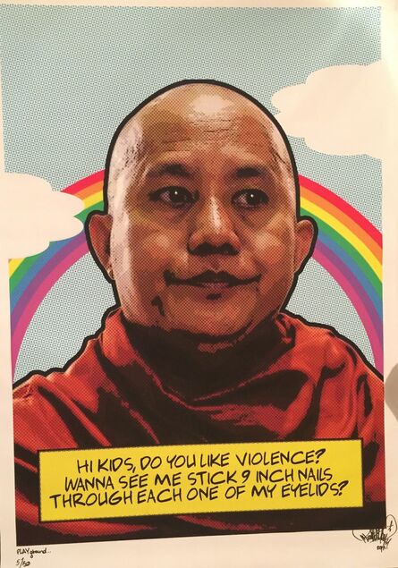 Bart Was Not Here, ‘Wirathu ’, 2017