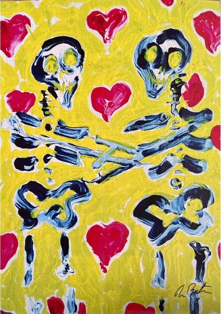 Tim Burton, ‘Bones Loves’, 2023