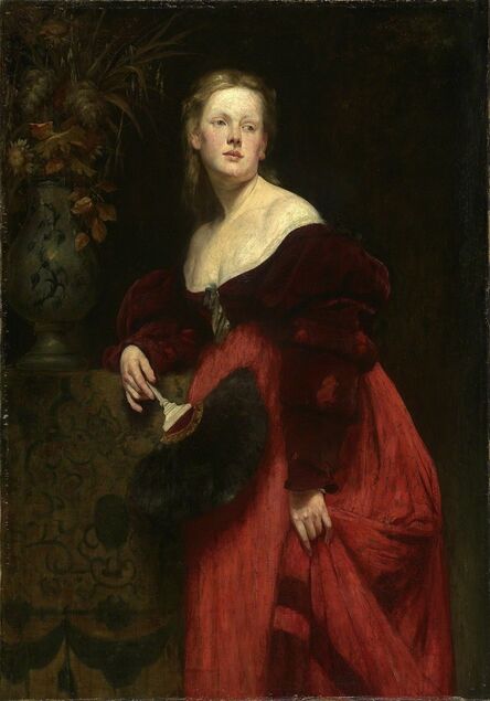 Hans Makart, ‘Portrait Karoline Gomperz’, about 1870