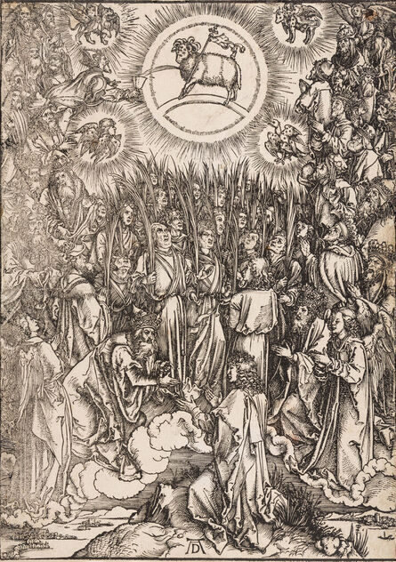 Albrecht Dürer, ‘The Adoration of the Lamb (The Hymn of the Chosen) (from the Apocalypse series)’