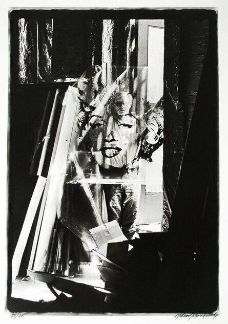 William John Kennedy, ‘Warhol Holding Marilyn Acetate III - 1964’, Printed between 2010-2012