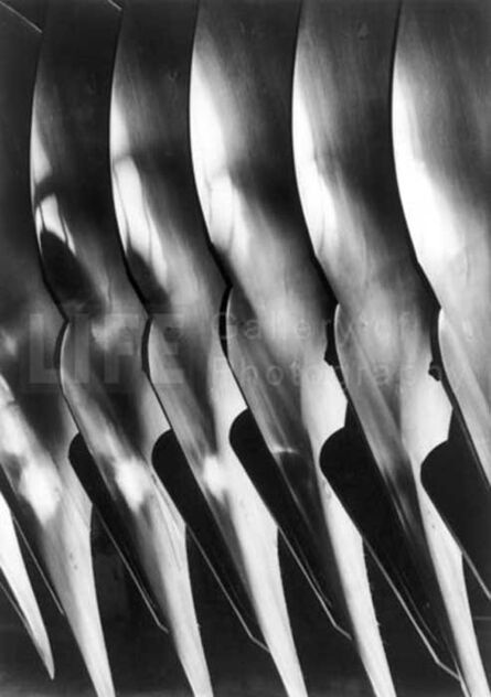 Margaret Bourke-White, ‘Plow Blades, Oliver Chilled Plow Co.’, 1930