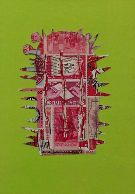 Frederick Fulmer, ‘Stamp Cactus Red’, 2017