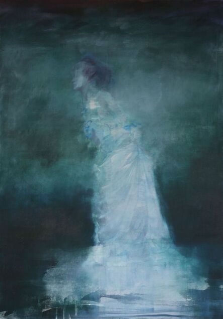 Jake Wood-Evans, ‘Woman and Roses, after Auguste Toulmouche’, 2022