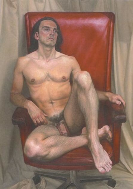 Craig Wylie, ‘Naked Man, Red Chair’, 2010