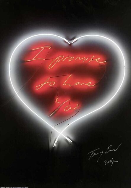 Tracey Emin, ‘I Promise to Love You’, 2014