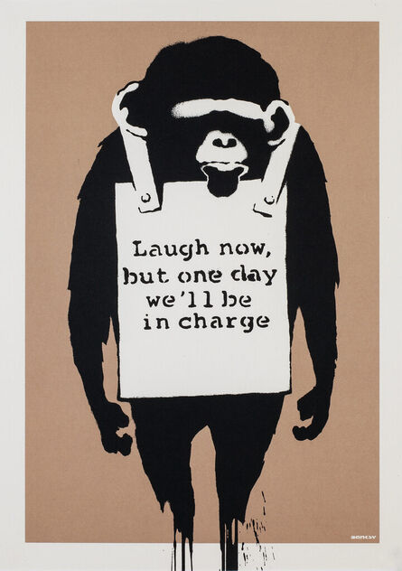 Banksy, ‘Laugh Now (Artist Proof) - Signed’, 2003