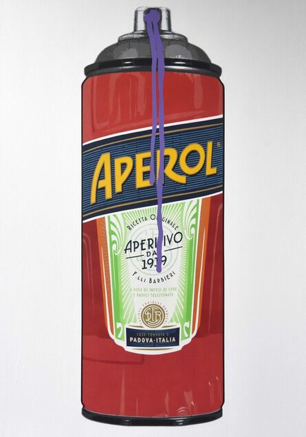 Campbell La Pun, ‘Aperol (Purple Drip)’, 2023