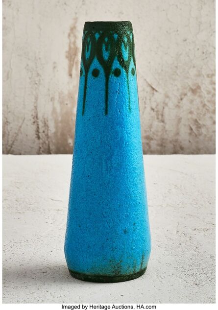 Felix Massoul, ‘Tapering Blue Vase’, 1910