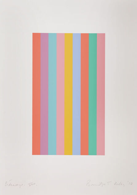 Bridget Riley, ‘Sideways’, 2010