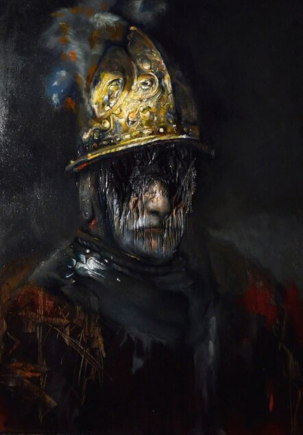 Luis Gomez, ‘Rembrandt series-The Man with the Golden Helmet’, 2018