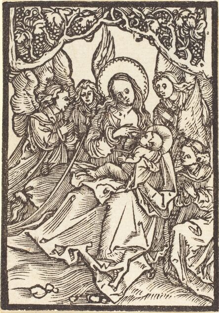 Albrecht Dürer, ‘The Virgin Nursing the Christ Child  with Four Angels’, ca. 1500