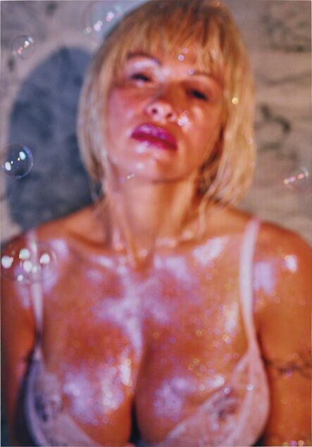 Marilyn Minter, ‘Pink Bra (Pamela Anderson)’, 2007