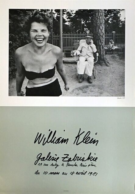 William Klein, ‘William Klein Bikini, Moscow exhibition poster (Paris, 1981)’, 1981