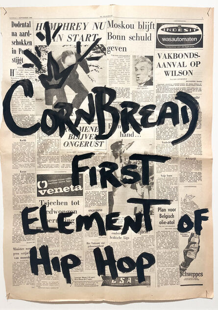 Cornbread, ‘Cornbread Tags De Telegraaf: The First Element of Hip Hop #2’, 2021