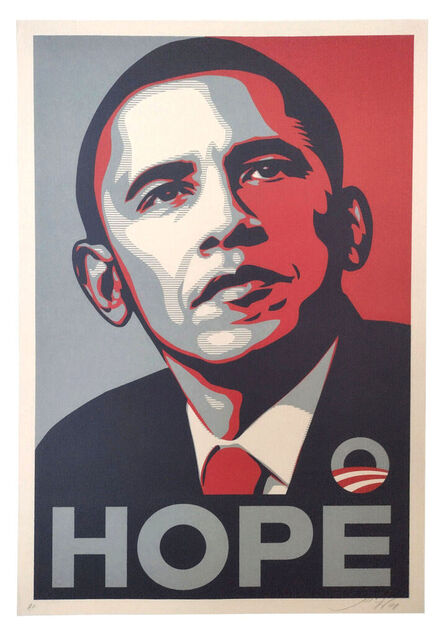 Shepard Fairey, ‘HOPE (Barack Obama) Artist Proof’, 2008