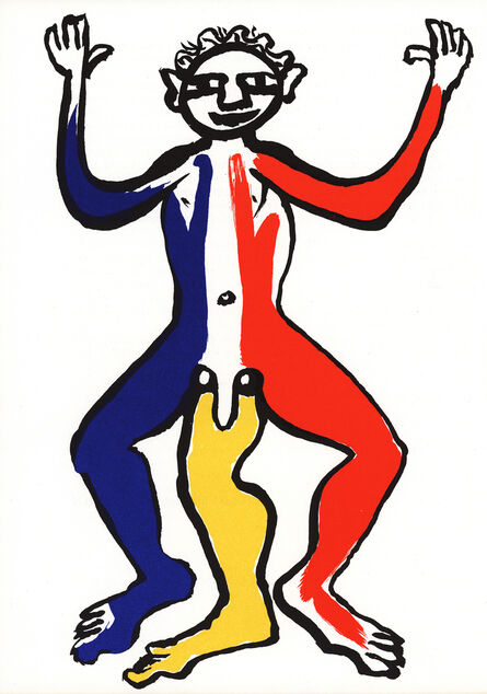 Alexander Calder, ‘Alexander Calder Lithograph, Derrière Le Miroir’, 1975