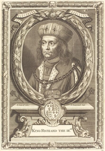 Pieter van der Banck after Edward Lutterell, ‘King Richard III’