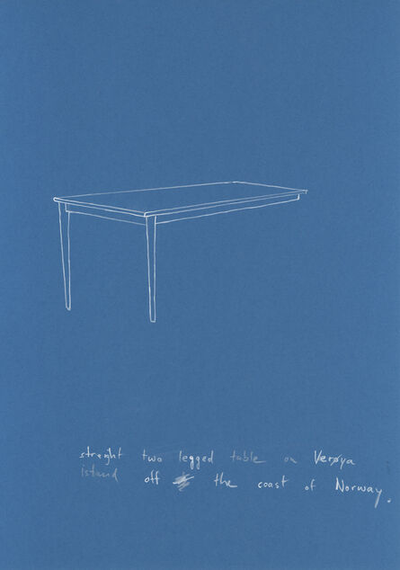 Adrian Lohmüller, ‘Table Series #5’, 2014