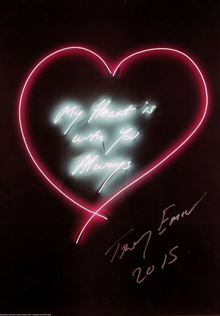 Tracey Emin, ‘My Heart Is With You Always’, 2015