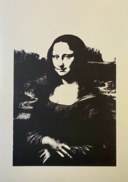 Sunday B. Morning, ‘Mona Lisa 2: Black on Vellum’, 2024