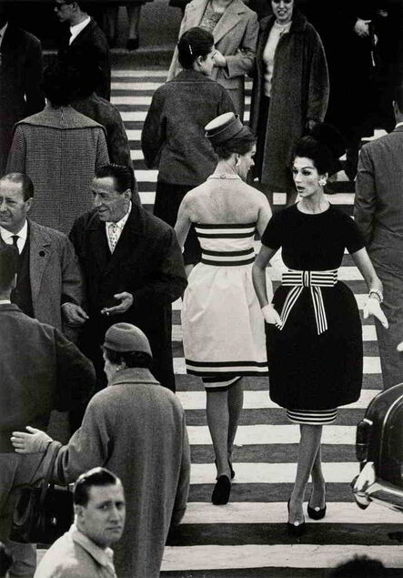 William Klein, ‘Nina and Simone, Piazza di Spagna, Rome (Variant)’, 1960