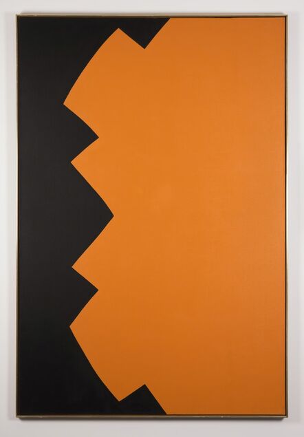 Leon Polk Smith, ‘Correspondence Black Yellow’, 1963