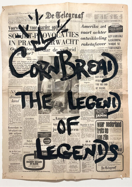 Cornbread, ‘Cornbread Tags De Telegraaf: The Legend of Legends #3’, 2021