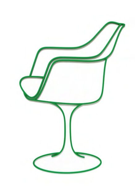 Michael Craig-Martin, ‘Saarinen Chair’, 2019