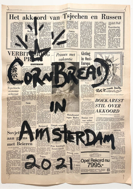 Cornbread, ‘Cornbread Tags De Telegraaf’, 2021