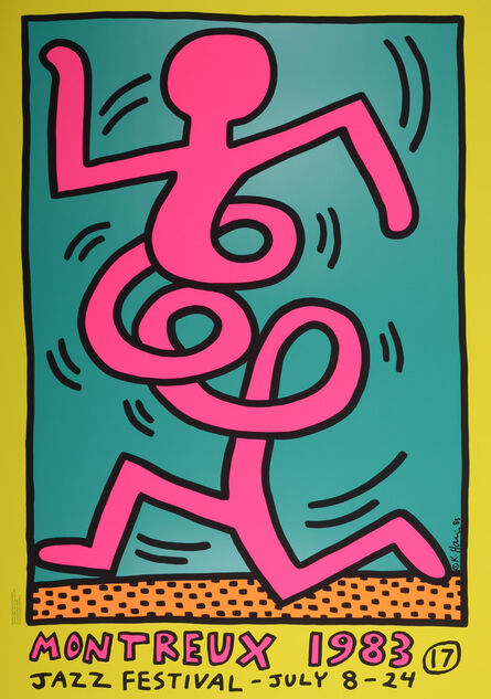 Keith Haring, ‘Montreux Jazz Festival, 1983’, 1983