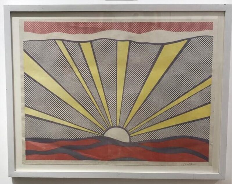 Roy Lichtenstein, ‘Sunrise’, 1965, Print, Offset Lithograph, Kings Gallery