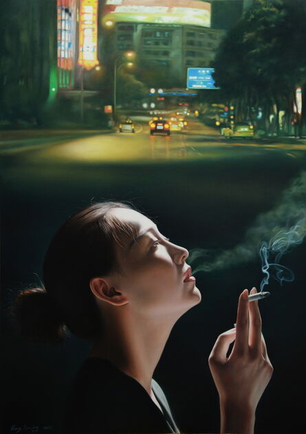 Wang Niandong, ‘"Night Blurred"’, 2017