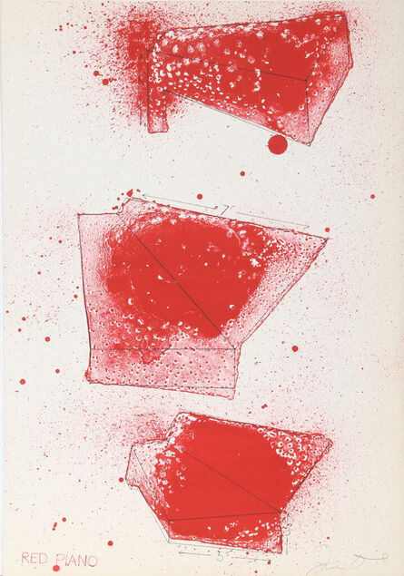 Jim Dine, ‘Red Piano’, 1968