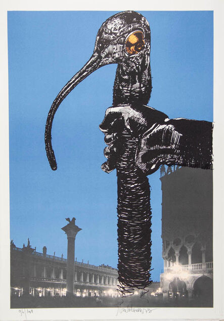 Valeriano Trubbiani, ‘Untitled (Ibis of the Night)’, 1973