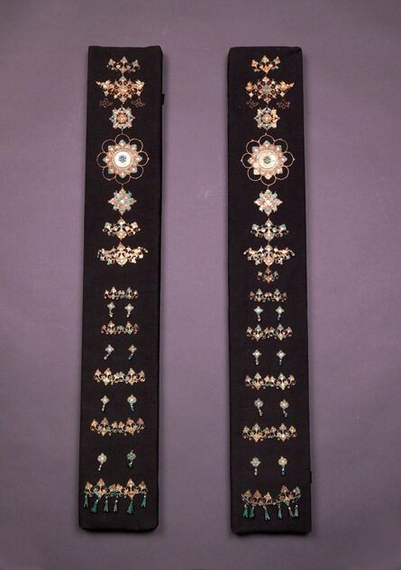 Unknown Artist, ‘Gold Dress Accessories with Precious Stone Inlays’, Tang dynasty-618–907