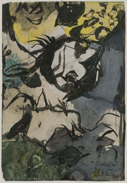 Graham Sutherland, ‘Study for Entrance to a Lane’, 1945