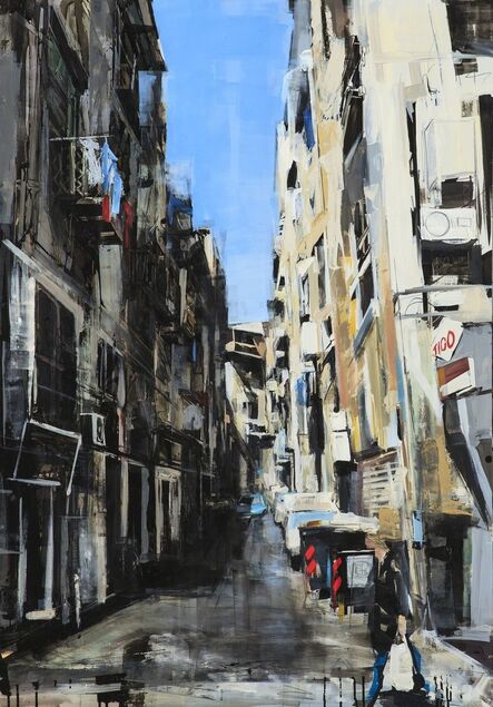 Sean Flood, ‘Street in Naples’, 2012